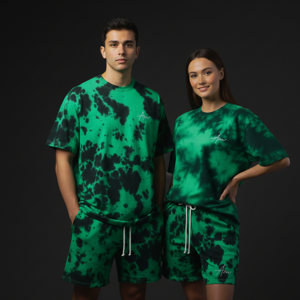 Creeper Tie Dye Oversized Tees Plot Armour
