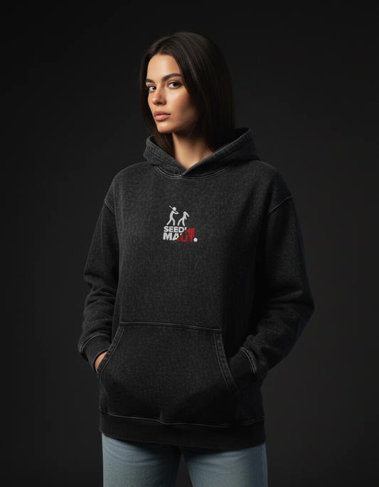 Seedhe Maut Acid Wash Hoodie Manasvi