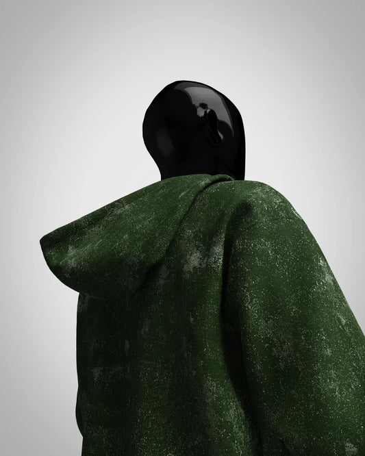 Cavalier Green Acid Washed Hoodie PlotArmour Store