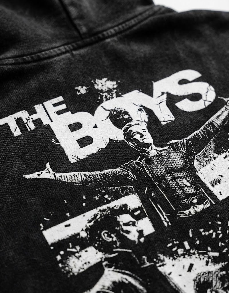 The Boys Acid Wash Oversized Tee