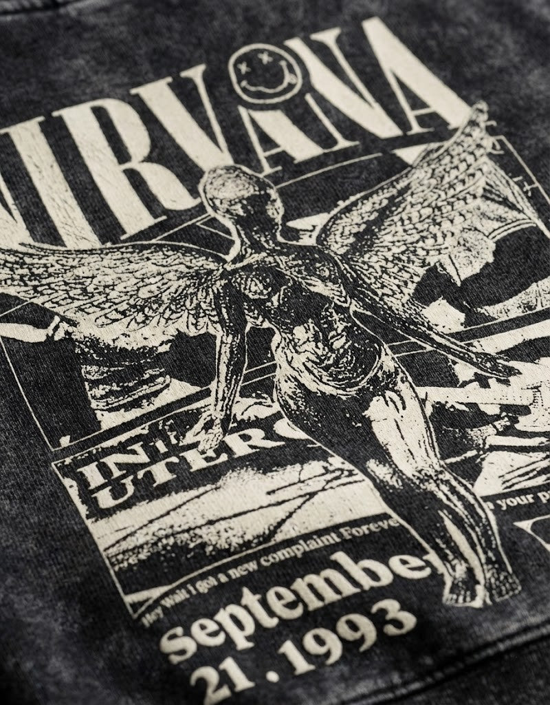 Nirvana Acid Wash Hoodie