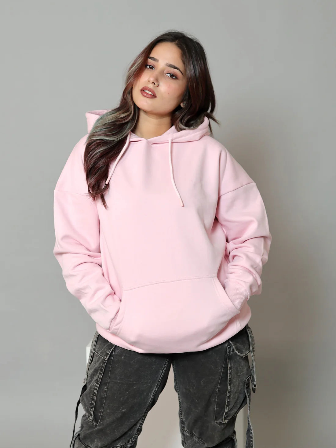 Cavalier Blush Oversized Hoodie PlotArmour Store