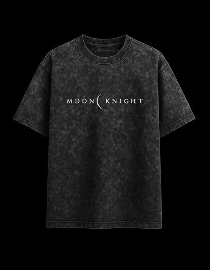 Moon Knight Acid Wash Oversized Tee Plot Armour