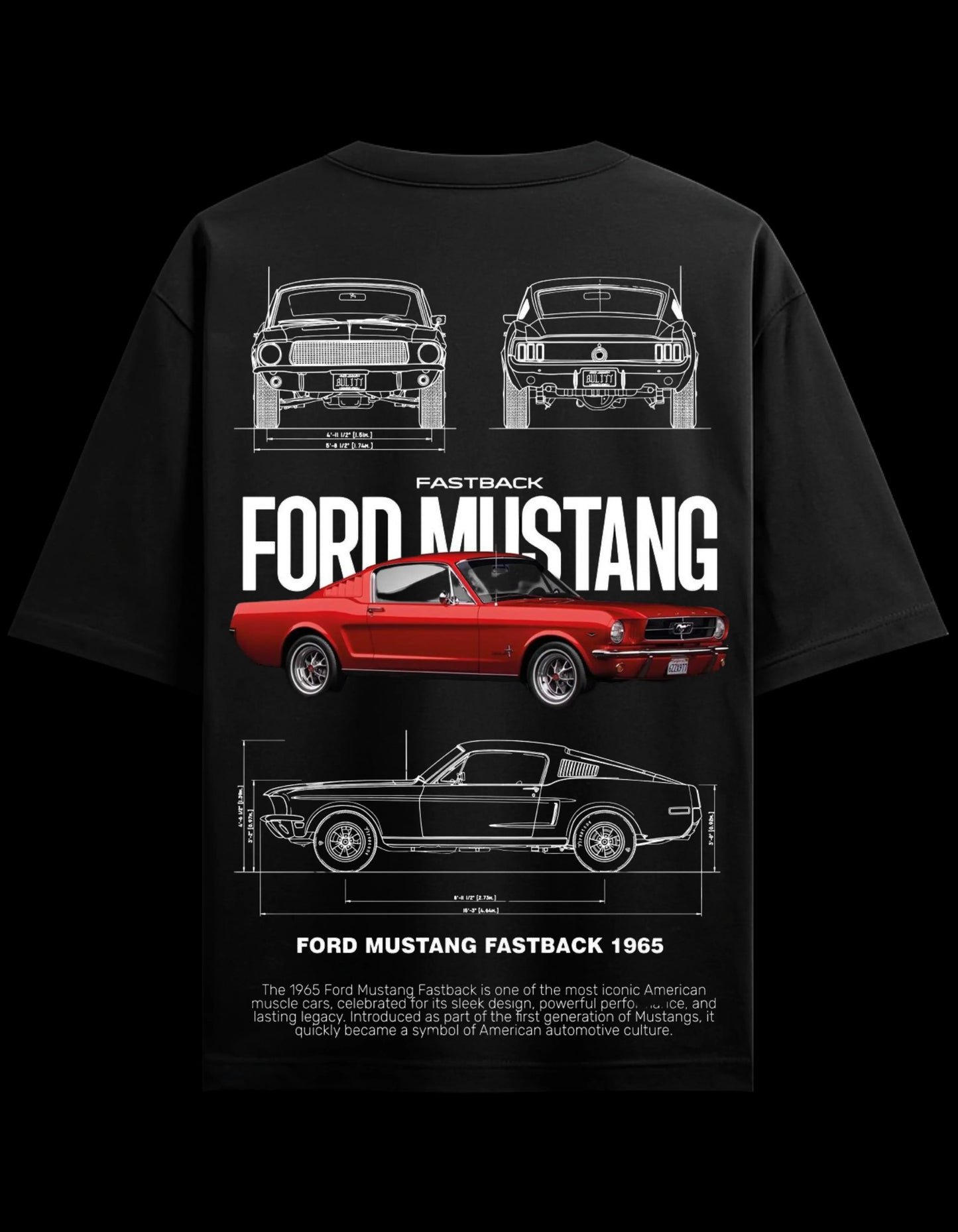 The Mustang Oversized Tee 2XL Plot Armour