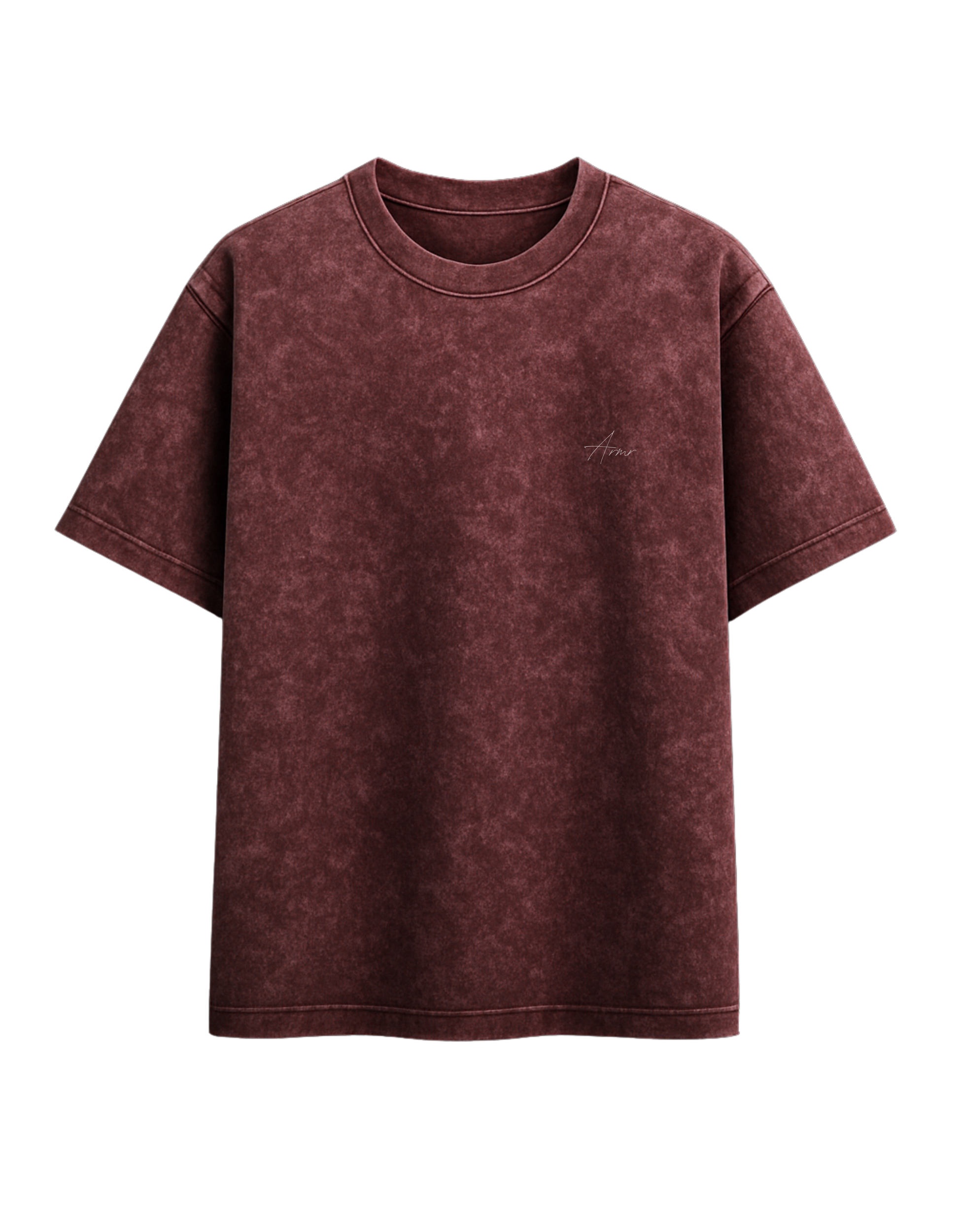 ARMR Maroon Acids | Acid Washed Oversized Plot Armour