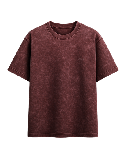ARMR Maroon Acids | Acid Washed Oversized Plot Armour