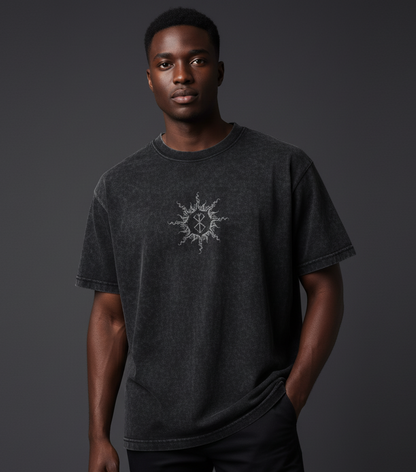 Berserk Acid Wash Oversized Tee Plot Armour