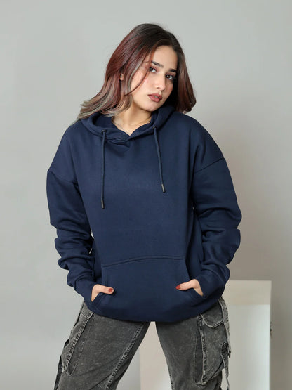 Cavalier Navy Oversized Hoodie PlotArmour Store