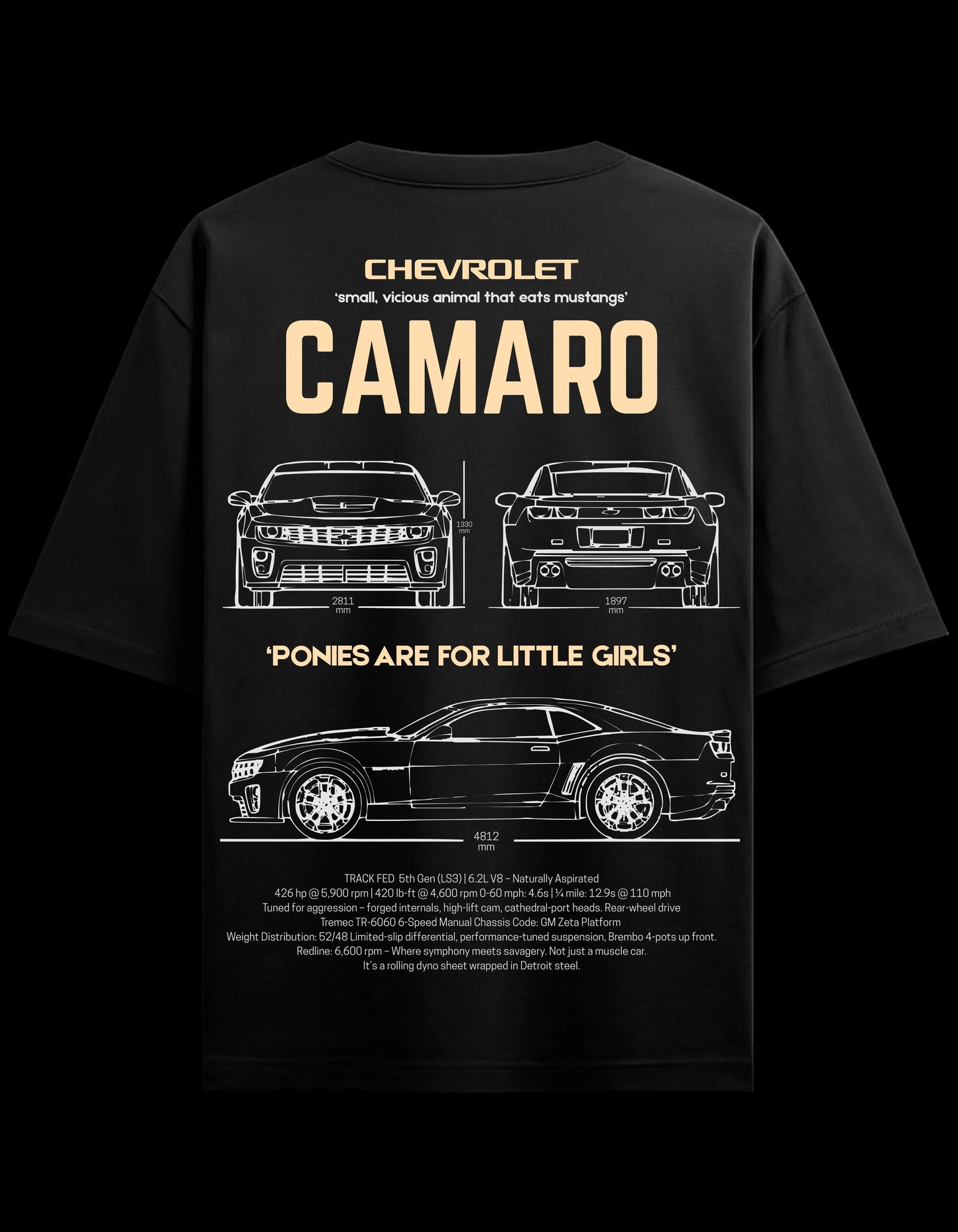 The Camaro Oversized Tee 2XL Plot Armour