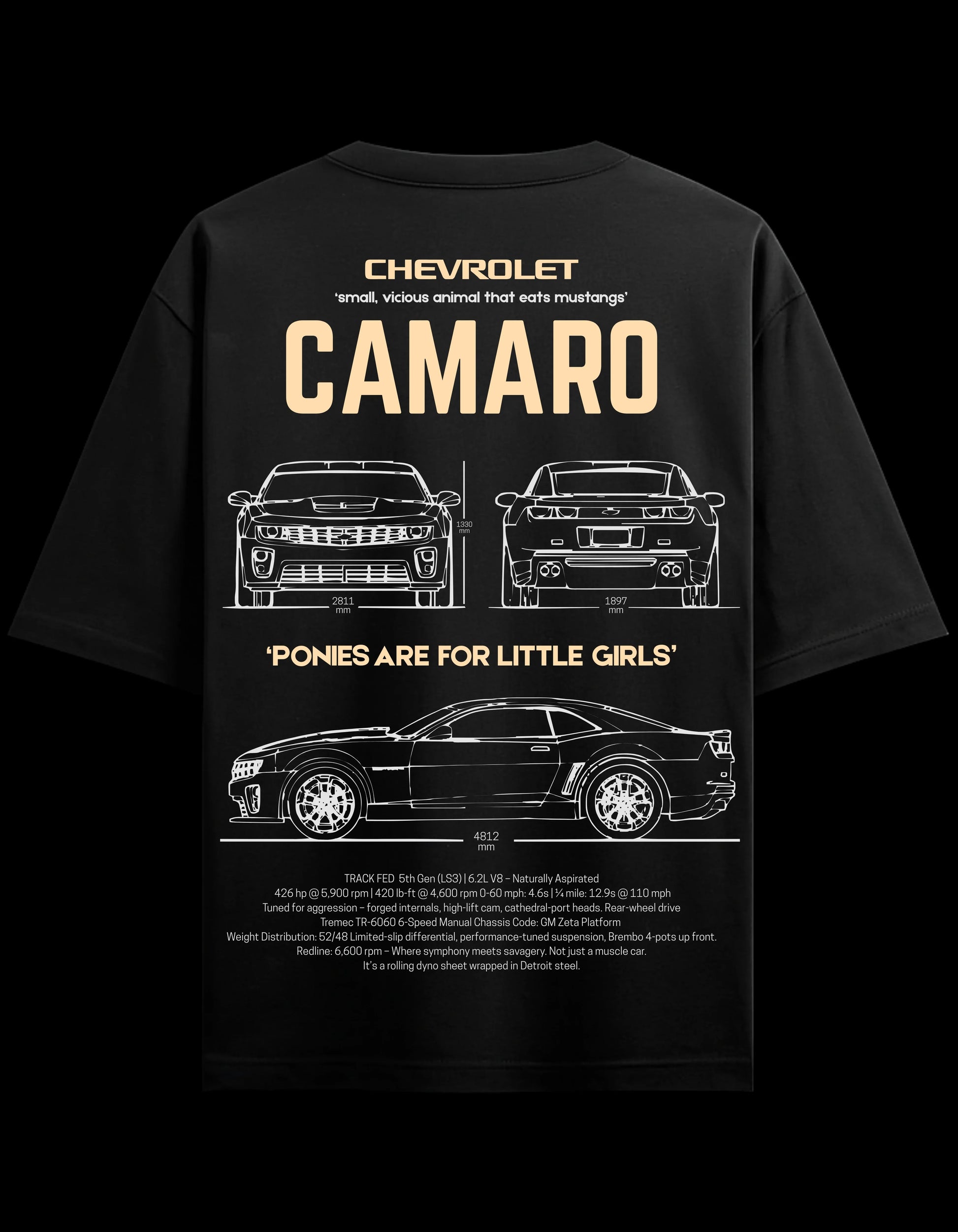 The Camaro Oversized Tee 2XL Plot Armour