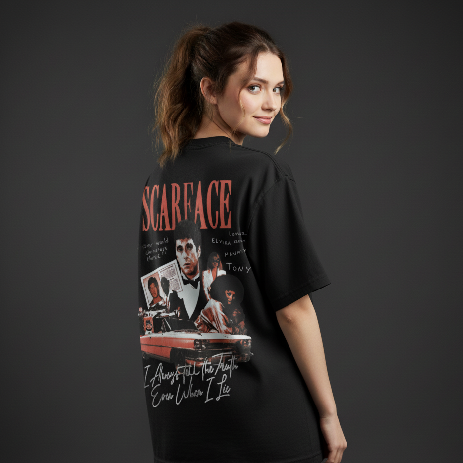 Scarface Oversized Tee Plot Armour