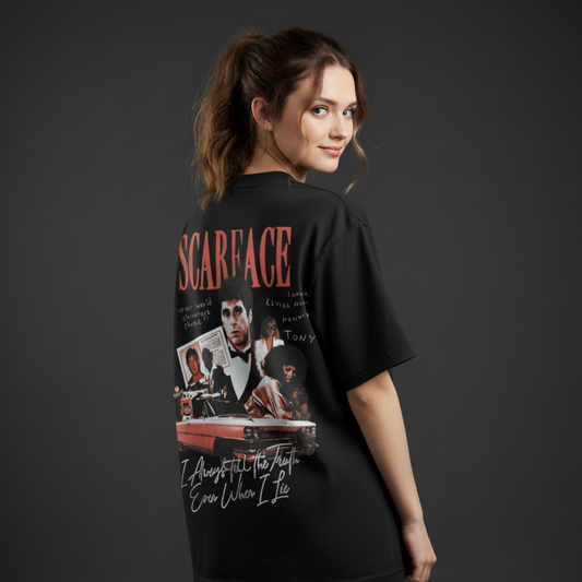 Scarface Oversized Tee Plot Armour