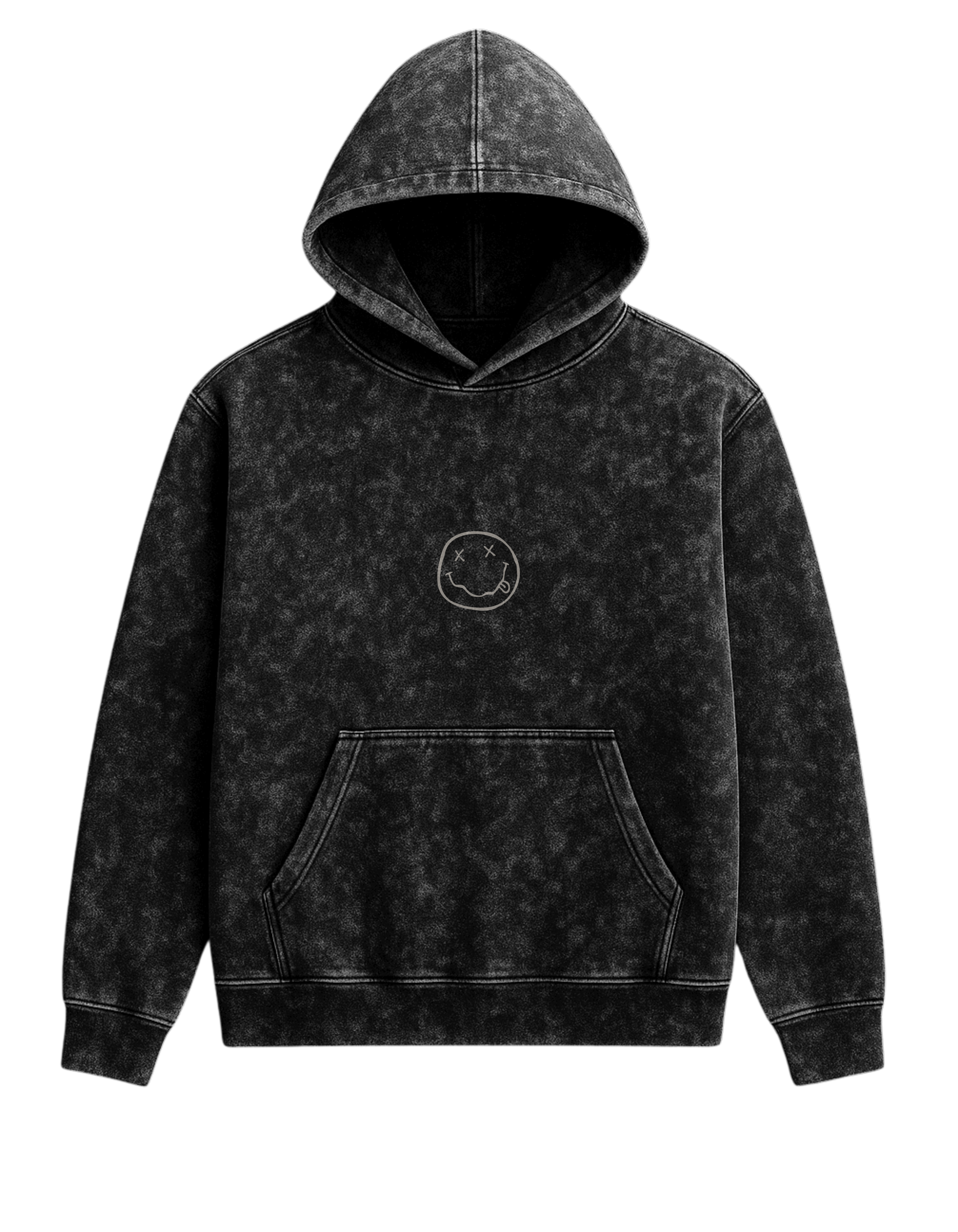 Nirvana Acid Wash Hoodie Plot Armour