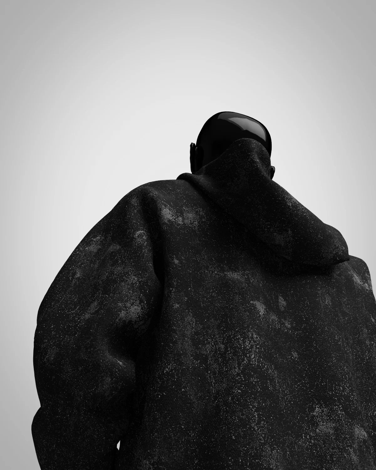 Cavalier Black Acid Washed Hoodie PlotArmour Store