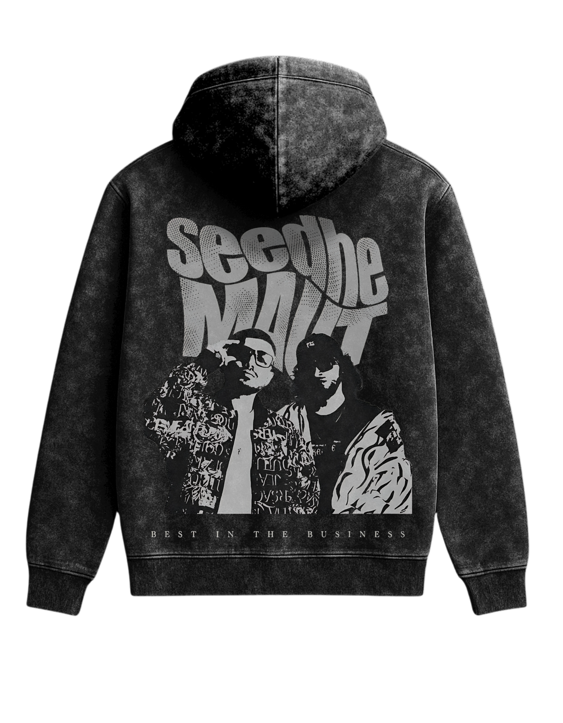 Seedhe Maut Acid Wash Hoodie Manasvi