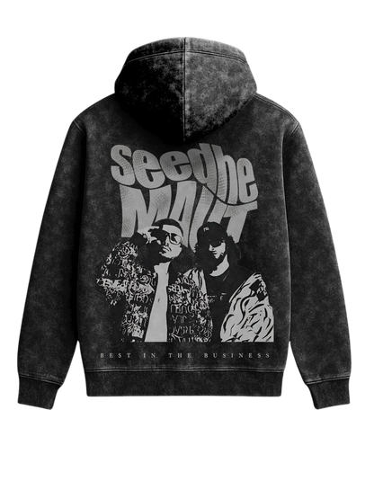 Seedhe Maut Acid Wash Hoodie Manasvi