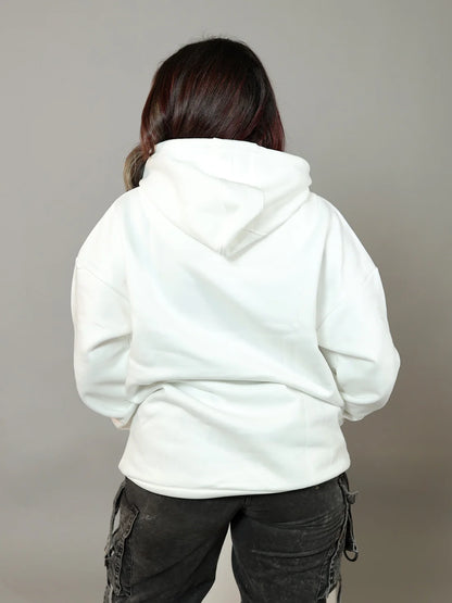 Cavalier White Oversized Hoodie PlotArmour Store