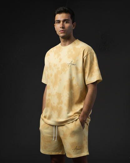 Lemon Tie Dye Oversized Tees Plot Armour