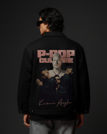 P-POP Karan Aujla Boxy Jacket – Limited Edition
