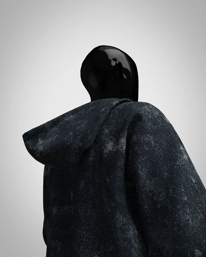 Cavalier Navy Acid Washed Hoodie PlotArmour Store