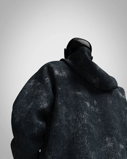 Cavalier Navy Acid Washed Hoodie PlotArmour Store