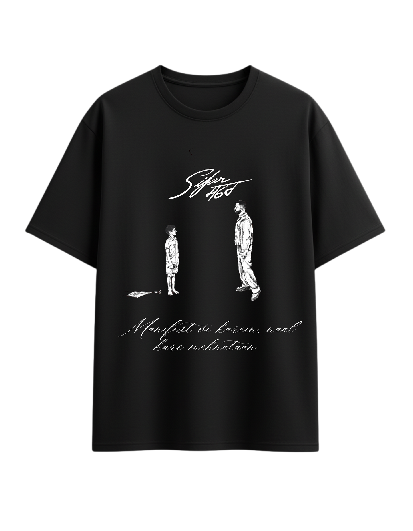 Sifar Karan Aujla Oversized Tee