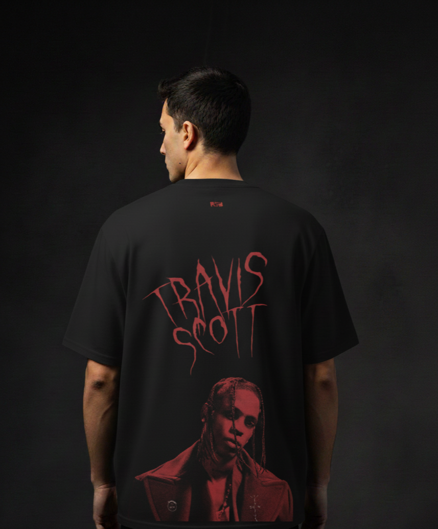 UTOPIA Travis Scott Oversized T-Shirt - Premium Cotton Hip-Hop Streetwear Plot Armour T-Shirts