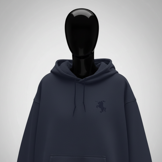 Cavalier Navy Oversized Hoodie PlotArmour Store