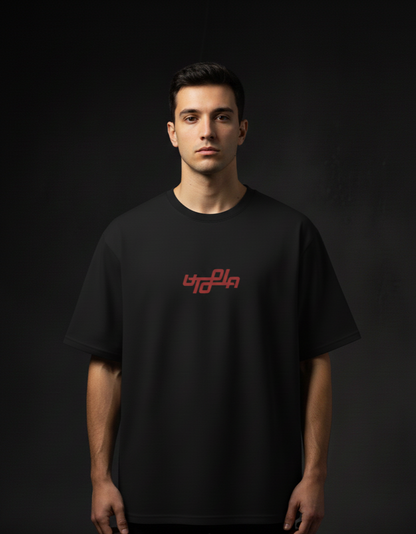 UTOPIA Travis Scott Oversized T-Shirt - Premium Cotton Hip-Hop Streetwear Plot Armour T-Shirts