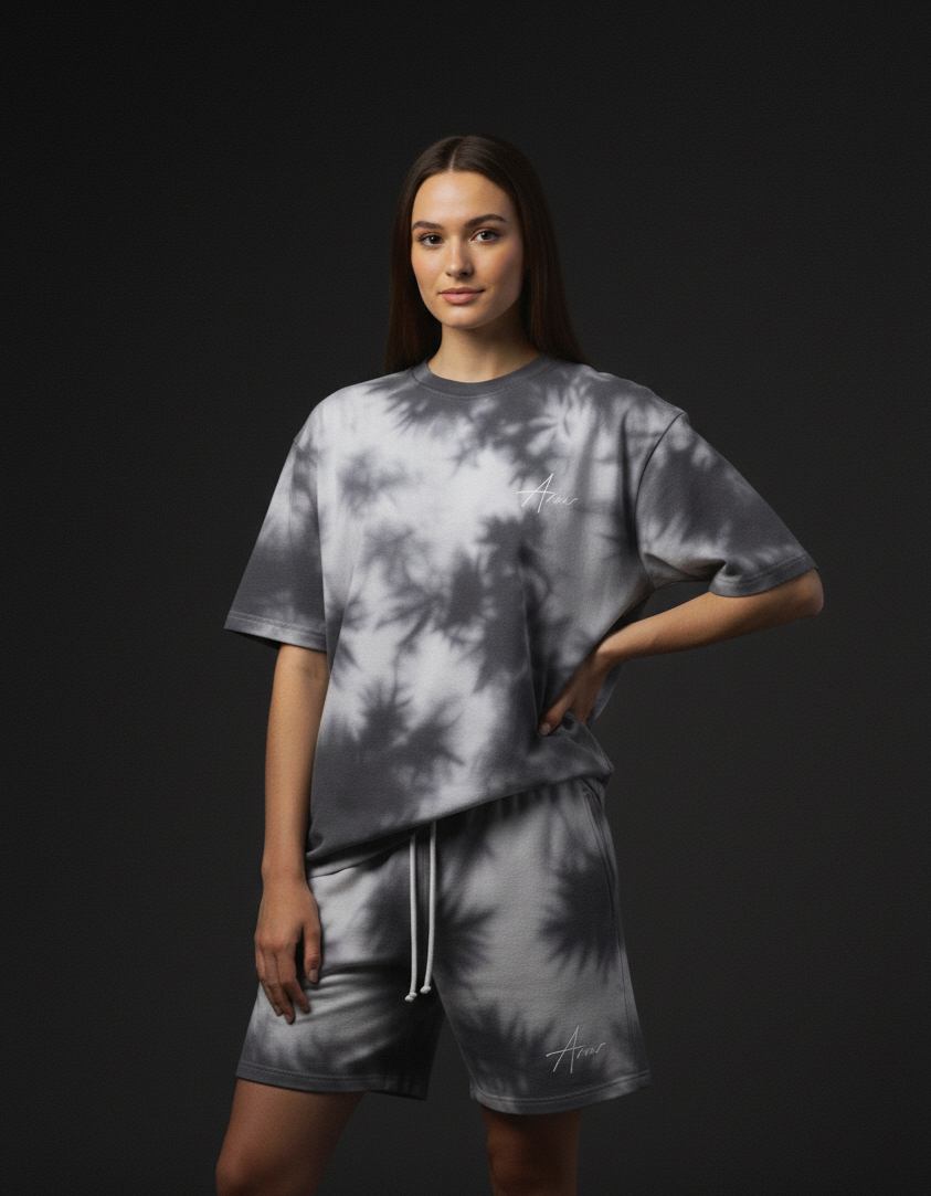 Smog Tie Dye Oversized Tees Plot Armour