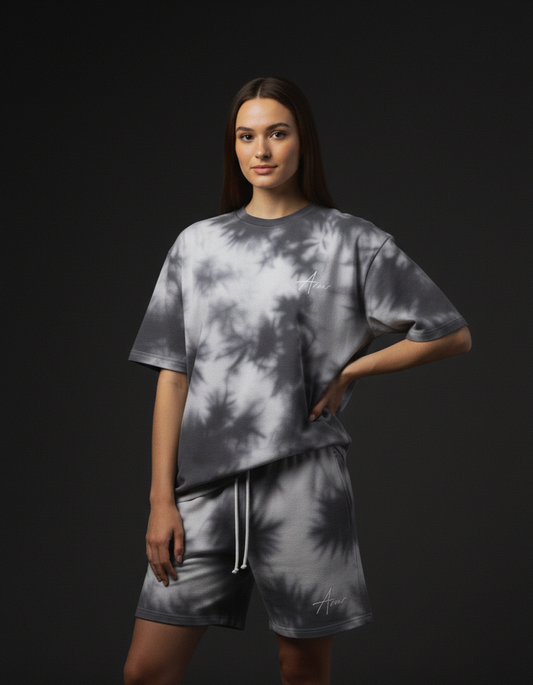 Smog Tie Dye Oversized Tees Plot Armour
