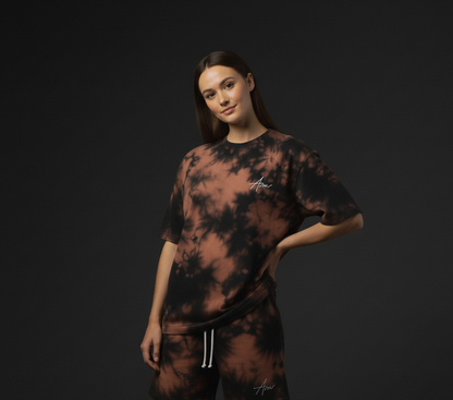 Chocolate Tie Dye Coords Plot Armour