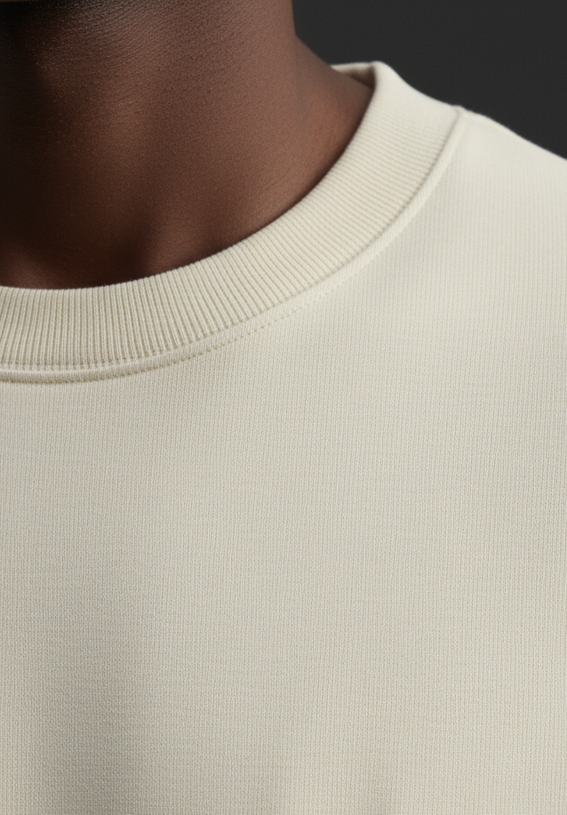 Cavalier Cream Terry Oversized Tee PlotArmour Store