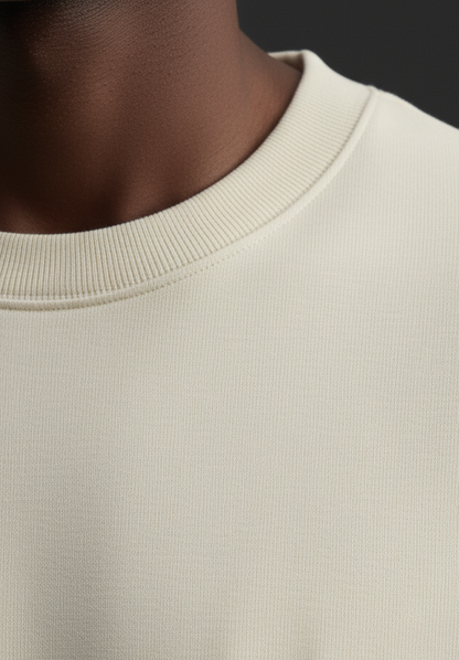 Cavalier Cream Terry Oversized Tee PlotArmour Store