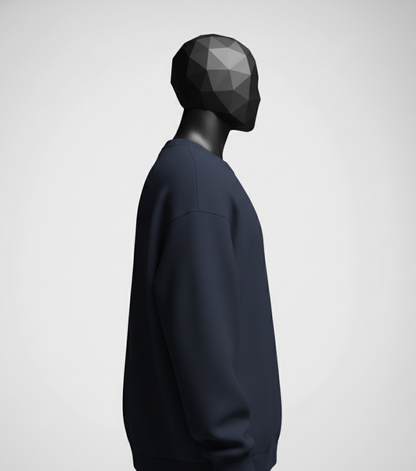 Cavalier Navy Oversized Sweatshirt