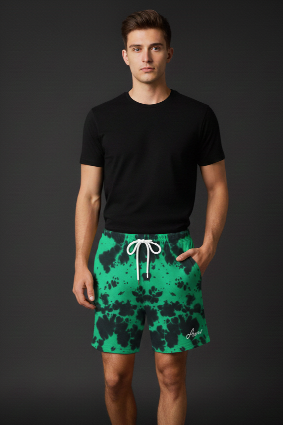 Creeper Tie Dye Shorts Plot Armour