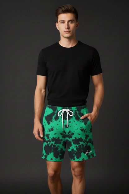 Creeper Tie Dye Shorts Plot Armour