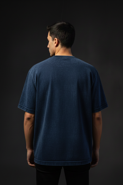 ARMR Navy Blue Acids | Acid Washed Oversized Plot Armour