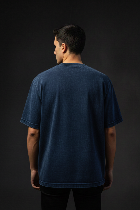 ARMR Navy Blue Acids | Acid Washed Oversized Plot Armour