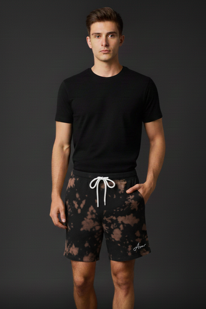 Chocolate Tie Dye Shorts Plot Armour