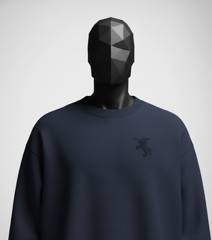 Cavalier Navy Oversized Sweatshirt