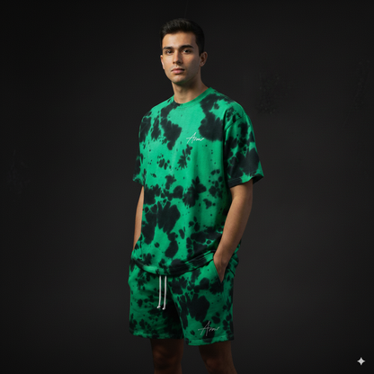 Creeper Tie Dye Oversized Tees Plot Armour