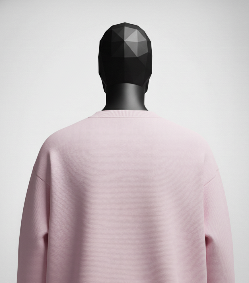 Cavalier Blush Oversized Sweatshirt