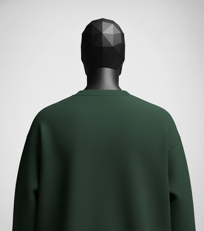 Cavalier Forest Green Oversized Sweatshirt