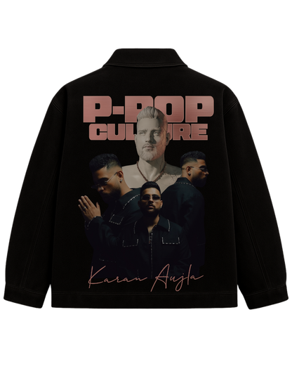 P-POP Karan Aujla Boxy Jacket – Limited Edition Plot Armour